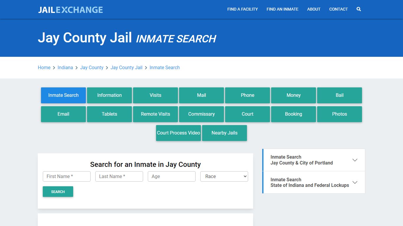 Jay County Jail, IN Inmate Search: Roster & Mugshots - Jail Exchange